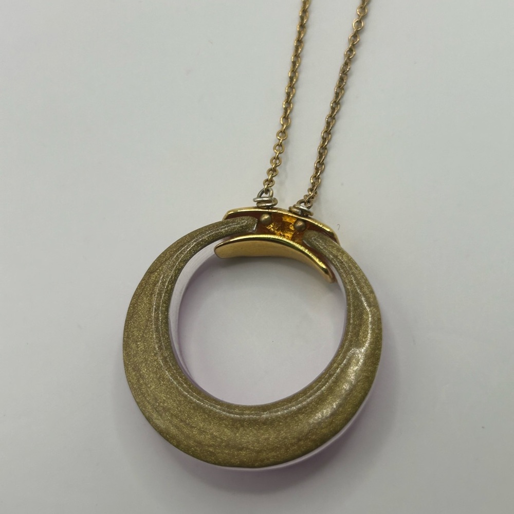Alexis Bittar Lucite Pendant Necklace - Picture 2 of 6